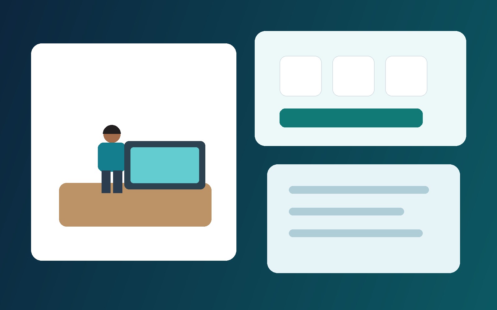 Sample education workspace visual